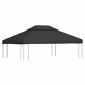 Copertura per Gazebo a Doppio Strato Antracite 310g/m² vidaXL