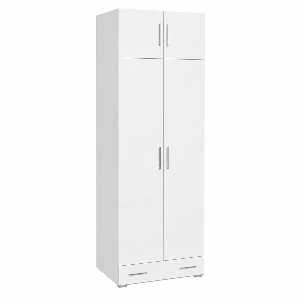 Mobiletto archivio Vicco Ingo bianco 80x182 cm con cassetto