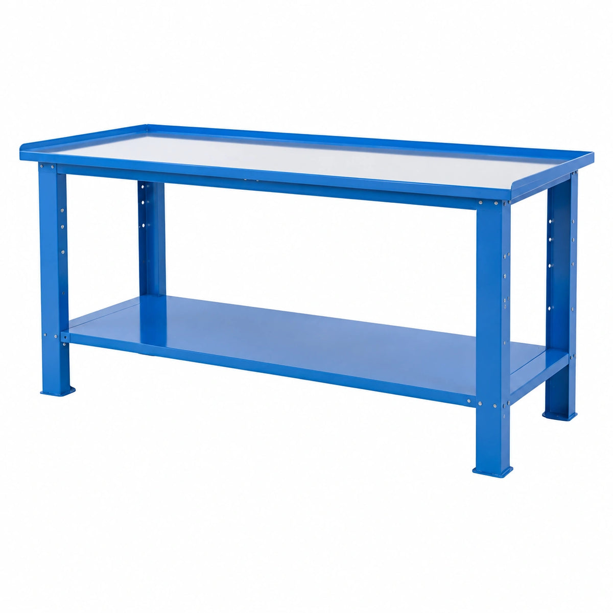 Banco da lavoro industriale professionale con piano in acciaio 2m SOGI X3B-11