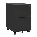 Cassetto Archivio Mobile in Acciaio Antracite 39x45x67 cm