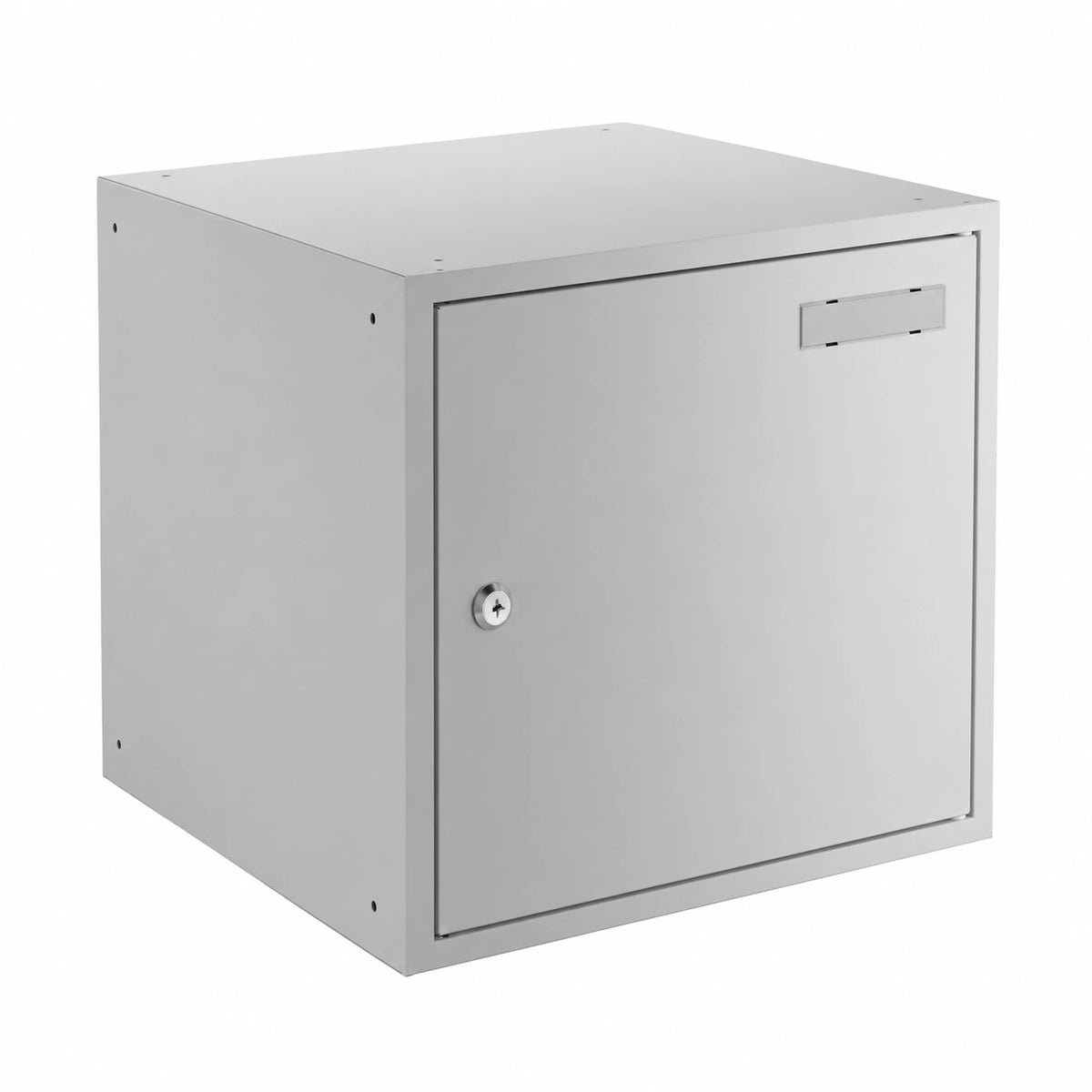 Armadietto Antibatterico con Serratura 350x400x450 mm Grigio Chiaro RAL 7035